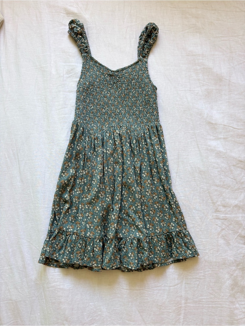 Rylee + Cru Floral Smock Dress